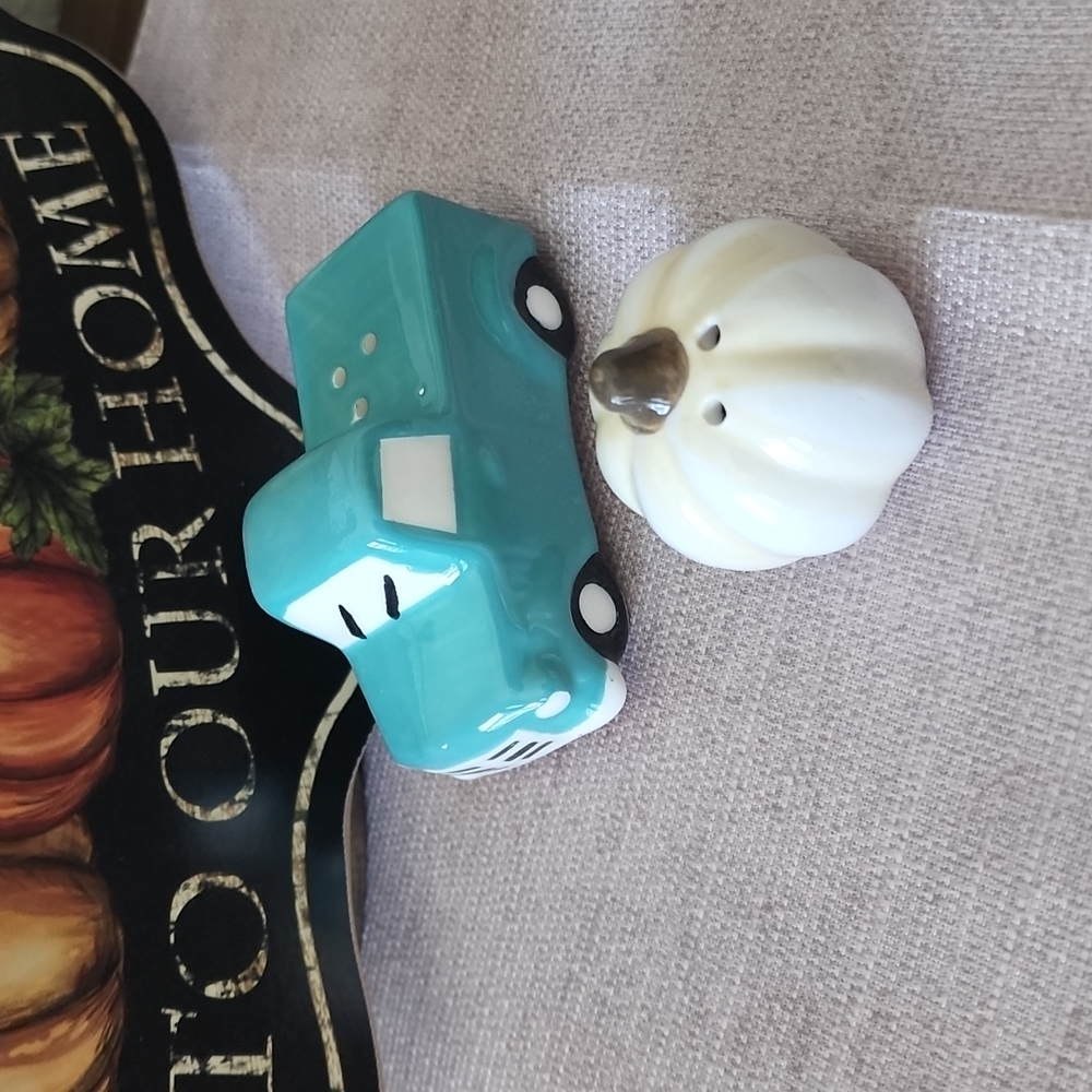 Fall salt and pepper shakers